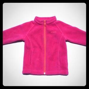 NWOT Kids Columbia fleece zip-up 18-24months